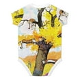 thumbnail image 2 of Calvin And Hobbes Baby Boy Girl Short Sleeve Rompers Bodysuit One Piece Jumpsuit Summer Outfit, 2 of 8