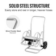 thumbnail image 3 of VEVOR Hose Reel Cart, Hold up to 200 ft of 5/8 in Hose (Hose Not Included), Garden Water Hose Carts Mobile Tools with Wheels, 3 of 9