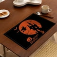 Clearance Sale!Giyblacko Placemat Happy Halloween Kitchen Dining Table Wedding Party Holiday