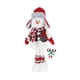 thumbnail image 1 of Muñeco de nieve de peluche con patas largas retráctiles para decoración de mesa navideña Estilo A, 1 of 8