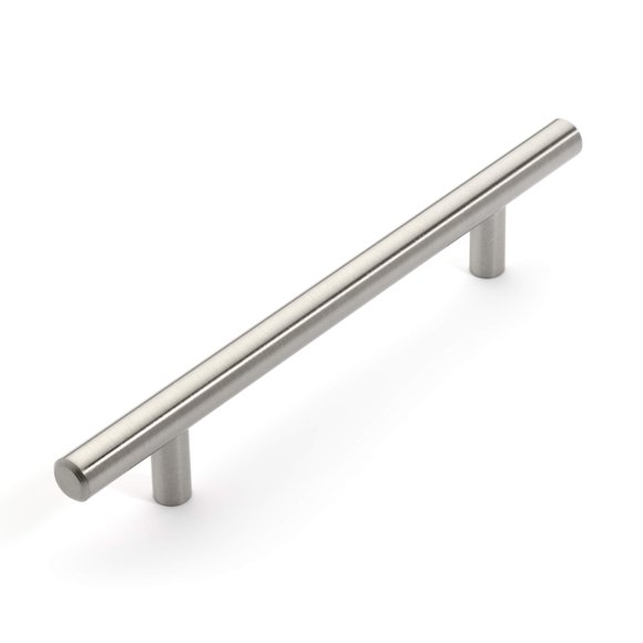 Dynasty Hardware P-1003-SN European 7-3/4" Bar Cabinet Pull Satin Nickel (10 Pack)