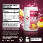 Dymatize, Energyze Pre-Workout, Strawberry Lemonade, 30 Servings