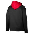 thumbnail image 3 of Men's Colosseum Black Wisconsin Badgers Luge 3.0 Quarter-Zip Hoodie, 3 of 3