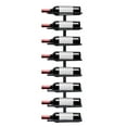 thumbnail image 2 of Wall Mounted Wine Rack Vertical Wine Rack 8 Bottle Black Storage Holder Retro Wall Mount Wine Rack Organizer 8 Bottles Wine Storage Display Holder Black Wine Rack Bottle Holder Wall Mount Storage, 2 of 12