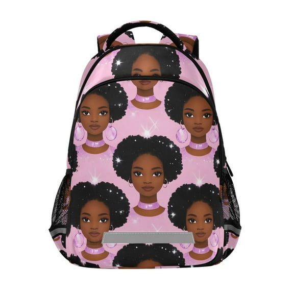 ALAZA American-1 Pattern Backpack Elementary School Bag Bookbag Travel Rucksack