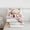 White Pink 02, variant on Feelyou Cute Elephant Animal Queen Comforter Set, Rainbow Flower Bedding Set, 3pcs