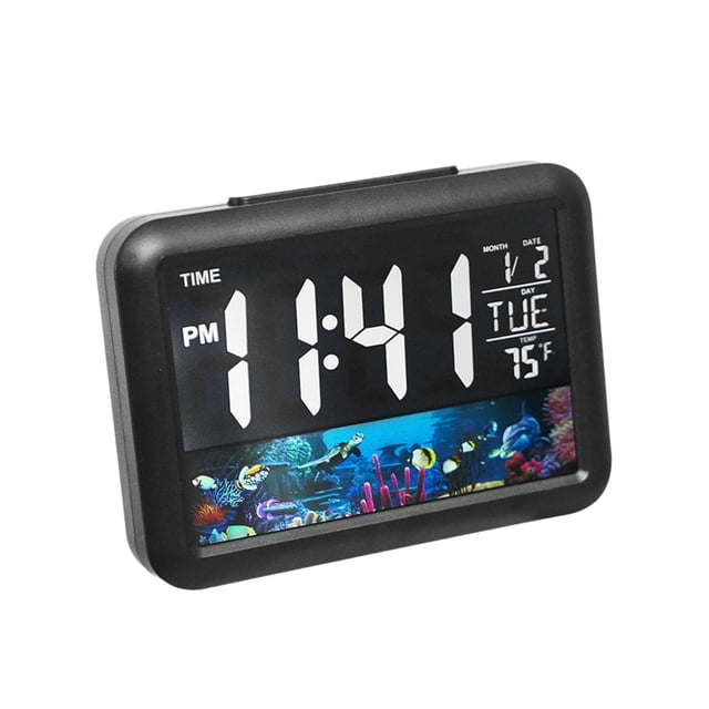 Reloj despertador Digital Strade Fareast Limited pantalla a color creativo mesita de noche