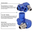 thumbnail image 5 of 360 Degree Adjustable Swivel Connector 1/4In Rotary Universal Joint Stop Leaks, 5 of 5