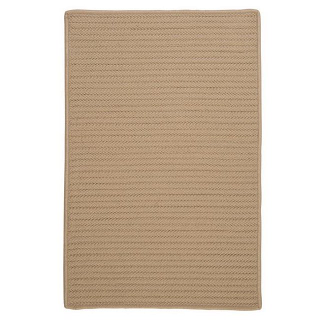 Colonial Mills Tapis H330R120X156S Simply Home Uni - Cubain Sable 10 Pi. x13 Pi. Tapis Tressé