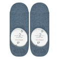 thumbnail image 4 of Burlington Calcetines para Mujer, paquete de 2 - Para todos los días IN, talón antideslizante, color sólido Azul 37-38, 4 of 5
