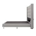 thumbnail image 4 of Box Base Cama Matrimonial + Cabecera Titan Gris Dicasa Quantum, 4 of 8