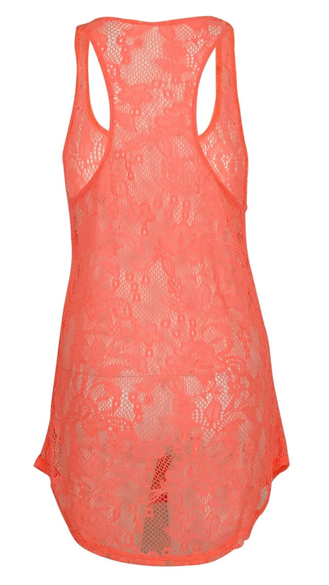 racerback swim cover up