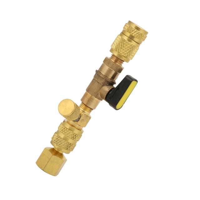 Extractor de Núcleo de Válvula de CA, Herramienta de ExtraccioDnico de Sello de Válvula Modelo Sae 1/4 Pulg., De Enfriamiento R12 R22 R410A