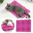 thumbnail image 2 of TPR Cat Scratch Pad, Durable Textured Scratching Mat for Nail Care and Skin Rubbing, Interlocking Cat Toy for Home Use, 9.7 x 7.1 Inch, 2 of 3