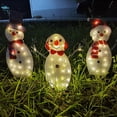 Lighted Christmas Penguin Decorations, Outdoor Collapsible Penguin with