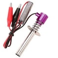 thumbnail image 4 of Electronic Glow Plug Starter Igniter for Nitro RC Car Engine (Purple), 4 of 15