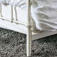 thumbnail image 2 of Furniture of America Hastin Metal Panel Bed, California King, Vintage White, 2 of 11