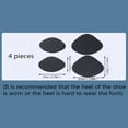 ASDYO Heel Hole Repair Sticker 2 Pairs Self Adhesive Shoe Hole Patch