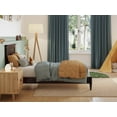 thumbnail image 4 of AFI Naples Twin Solid Wood Low Profile Platform Bed, Espresso, 4 of 12