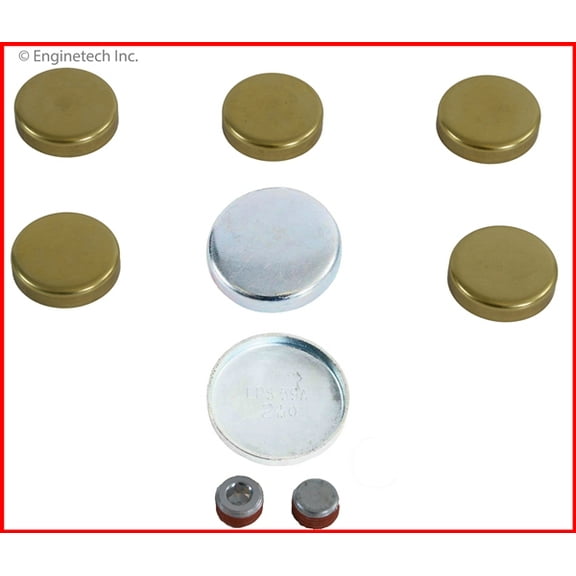 EXP PLUG KIT BRASS FORD 3