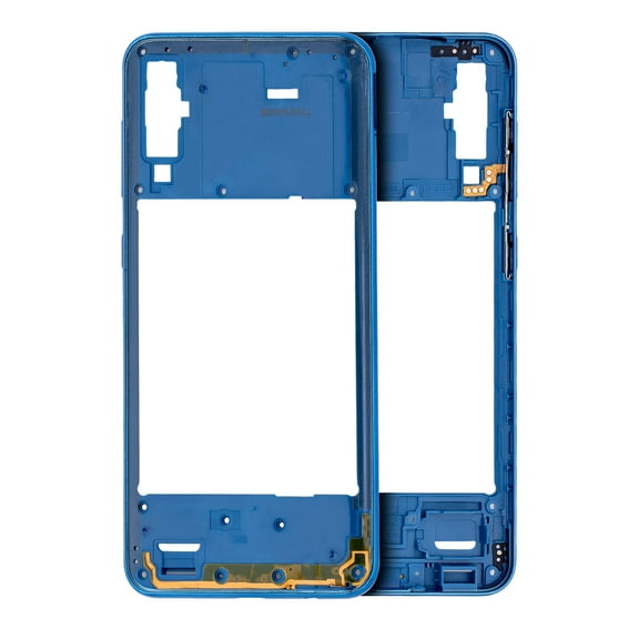 Replacement Mid-Frame Housing Compatible For Samsung Galaxy A50 (Blue)