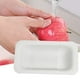 thumbnail image 5 of Colador plegable de plástico para fregadero de cocina extensible blanco, 5 of 8