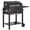 Black#3, variant on Outdoor Grill, Outdoor Pizza Oven with 12" Stone, Peel and Cover, Portable Pellet Wood Fired Pizza Maker with Foldable Legs, Stainless Steel Pizza Grill for Outside, Backyard, Outdoor Kitchen