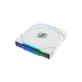 thumbnail image 3 of Lian Li 12RTL1W1W Wireless 120mm ARGB Case Fan Reverse Blade Single White, 3 of 8