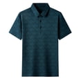 thumbnail image 2 of pstuiky camisetas de hombre, Camisas cortas informales de cuello redondo y botones para hombre camisas casuales para hombre m, 2 of 5