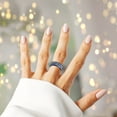 thumbnail image 3 of Kiplyki Ladies Fashion Double Diamond Fashion Creative Women Ring Jewelry, 3 of 9