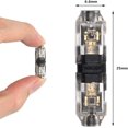 thumbnail image 2 of 12 pcs H 20/22 AWG Metric Cable Connector, Electrical Wire Quick Connector for Car, Light and Audio, 2 of 5