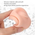 thumbnail image 3 of Eyebrow  Practice Model with Stand Reusable Silicone Eye Eyebrow Model for  Training, 3 of 8