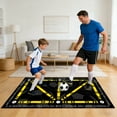 thumbnail image 4 of Football Training Mat for Indoor Floor Use - Non Diatomaceous Mud Exercise Mat for Practice and Kicktrainer 90x60cm, 4 of 5