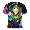 thumbnail image 5 of Luigi's Mansion Unisex T-Shirt for Boys Girls Short Sleeve Sports Top Breathable Blouse 3D Prints Tee Shirts Casual Children Clothing 130CM, 5 of 8