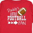thumbnail image 4 of Inktastic Daddy's Little Football Fan Boys or Girls Long Sleeve Toddler T-Shirt, 4 of 5