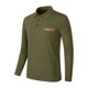 thumbnail image 5 of pstuiky camisas de manga larga para hombre, Camisa informal de verano para hombre, con cuello, botones y bolsillos, color liso Tops de hombre xl, 5 of 9