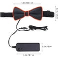 thumbnail image 4 of LINLIN Light Up Suspenders LED Suspenders, Bow Tie and Suspenders Set for Men Christmas Party Costume, 4 of 5