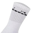 thumbnail image 3 of Diadora Unisex Tennis Socks - 3 Pack, Logo White 35-38, 3 of 3