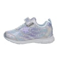 thumbnail image 2 of Disney Frozen II Girls Light Up Sneakers - Lavender Silver, 11, 2 of 8