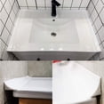 thumbnail image 2 of 2M Bendable Silicone Waterstop Strip Kitchen Countertop Retaining Barrier White, 2 of 9