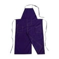 thumbnail image 2 of Elodie Full Cover Pottery Apron Split Leg Adjustable for Kitchen Bartending Pottery violet, 2 of 8