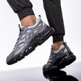 thumbnail image 4 of Running Shoes for Men Chunky Fashion Sneakers Casual Sports Tennis Walking Shoes Lace up Non Slip Breathable Mesh Workout Shoes, 4 of 9