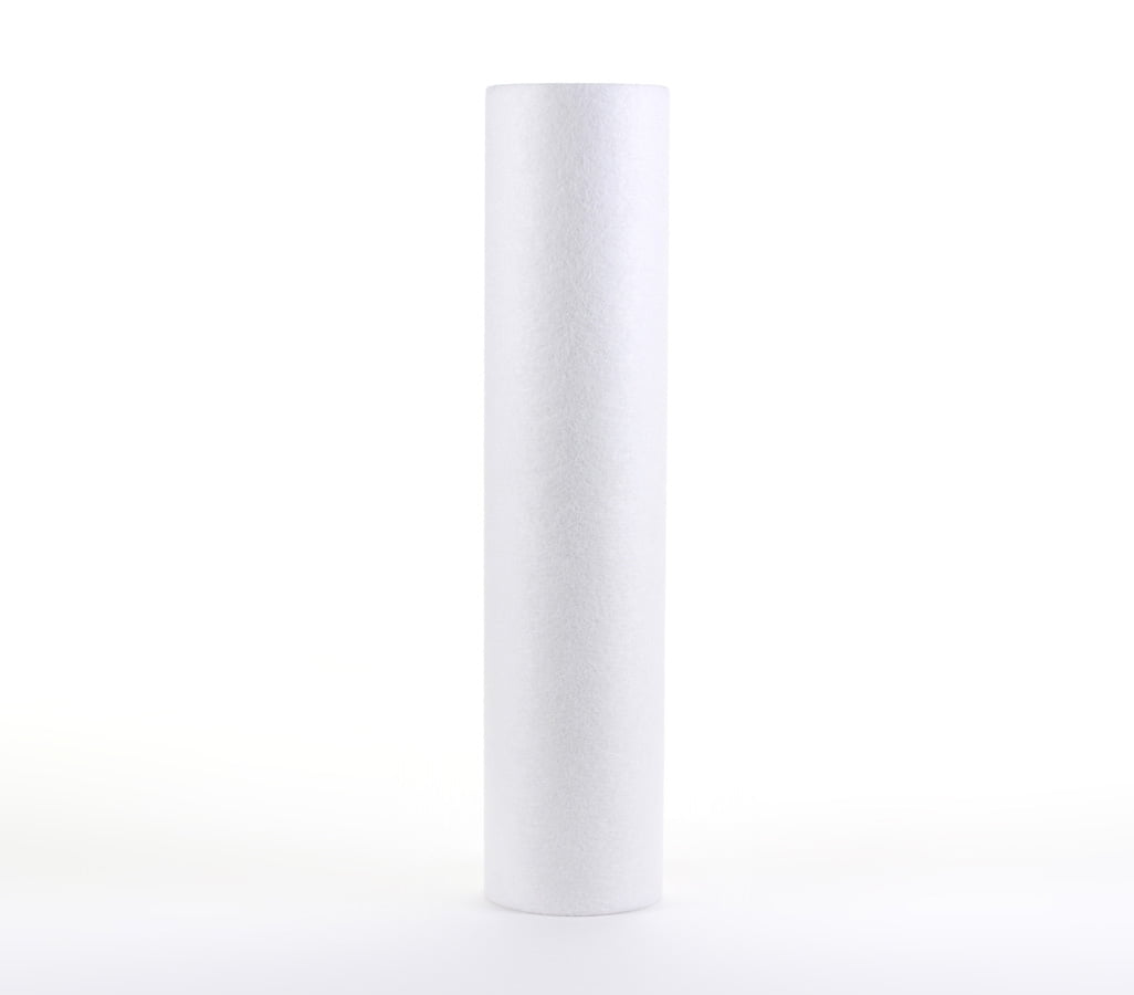 Hydronix SDC-45-2001 Whole House or Commercial NSF Polypropylene Sediment Water Filter Cartridge 4.5" x 20" - 1 Micron