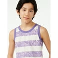 thumbnail image 5 of Free Assembly Boys Cotton Jersey Tank Tops, 2 Pack, Sizes 4-18, 5 of 7