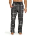 thumbnail image 3 of Hanes Men's 2pk Ultrasoft Flannel Sleep Pants, Sizes S-XL, 3 of 9