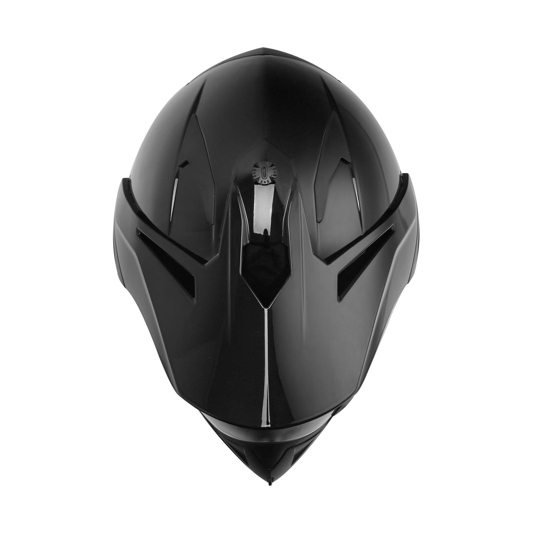 TCMT DOT Motorcross Full Face Helmet Flip up Dual visor Adult Motorcycle Helmet for Atv Offroad Street Dirt Bike Black M Size