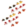 thumbnail image 3 of Pinza de pelo navideña para mascotas de 20 piezas, horquillas dulces exquisitas hechas a mano para mascotas, gatos, gatitos, perros, cachorros y niñas, 3 of 12