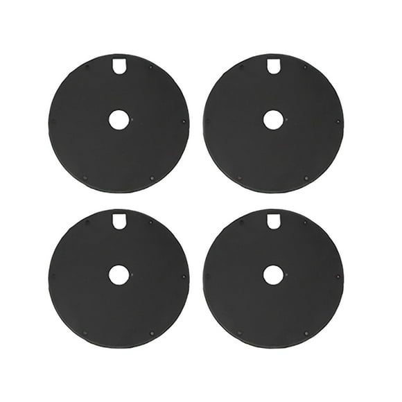 Juego Rines Tapas Bicicleta Rodada 20 Negro 4 pzas Genérica Tapa Rin