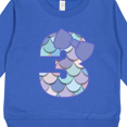 thumbnail image 3 of Inktastic 3rd Birthday Mermaid 3 Year Old Girl Toddler Sweatshirt, 3 of 4