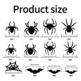 thumbnail image 2 of LED Halloween 3D Bat Decorations Wall Stickers, Wall Luminous Glow Clings, Removable Wall Spider Sticker for Indoor/Outdoor, Door, Home, Bedroom Halloween Party Supplies, Multi Different Size, 2 of 3